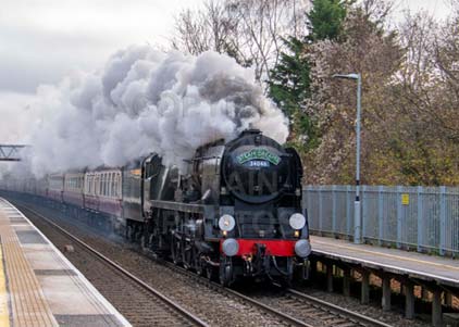 Purchase photo of 34046 BRAUNTON at Whitchurch