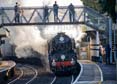Photograph of CLAN LINE - 35028 CLAN LINE at Whitchurch on 03/12/25