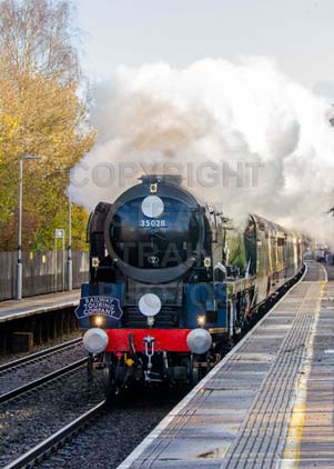 Purchase photo of 35028 CLAN LINE at Whitchurch