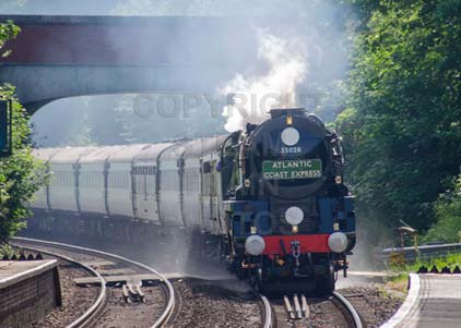 Purchase photo of 35028 CLAN LINE at Whitchurch