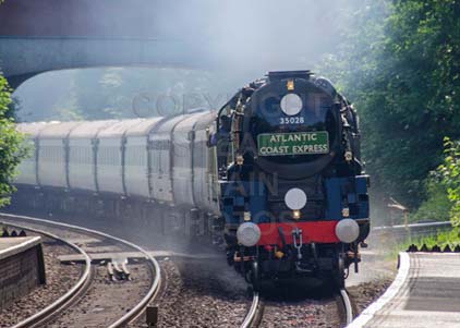 Purchase photo of 35028 CLAN LINE at Whitchurch