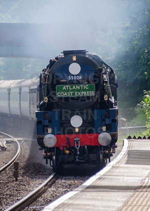 Purchase photo of 35028 CLAN LINE at Whitchurch