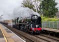 Photograph of CLAN LINE - 35028 CLAN LINE at Whitchurch on 27/04/24