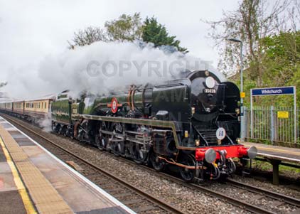 Purchase photo of 35028 CLAN LINE at Whitchurch
