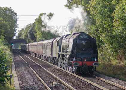 Purchase photo of 46233 DUCHESS OF SUTHERLAND at Whitchurch