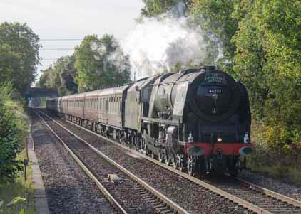 Purchase photo of 46233 DUCHESS OF SUTHERLAND at Whitchurch