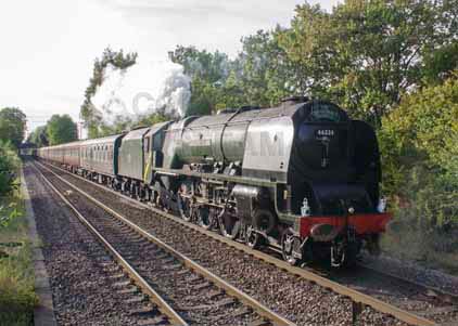 Purchase photo of 46233 DUCHESS OF SUTHERLAND at Whitchurch