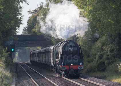 Purchase photo of 46233 DUCHESS OF SUTHERLAND at Whitchurch