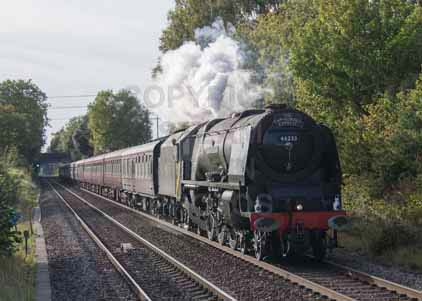 Purchase photo of 46233 DUCHESS OF SUTHERLAND at Whitchurch