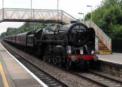 Purchase photo of 70013 OLIVER CROMWELL at Whitchurch