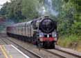 Photograph of OLIVER CROMWELL - 70013 OLIVER CROMWELL at Whitchurch on 31/07/13