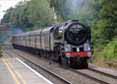 Photograph of OLIVER CROMWELL - 70013 OLIVER CROMWELL at Whitchurch on 31/07/13