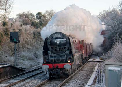 Purchase photo of 46233 DUCHESS OF SUTHERLAND at Whitchurch
