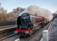 Photograph of DUCHESS OF SUTHERLAND - 46233 DUCHESS OF SUTHERLAND at Whitchurch on 10/12/22