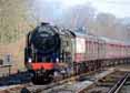 Photograph of BRITANNIA - 70000 BRITANNIA at Winchfield on 15/03/14