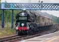 Photograph of CLAN LINE - 35028 CLAN LINE at Winchfield on 09/07/17