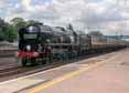 Photograph of CLAN LINE - 35028 CLAN LINE at Winchfield on 09/07/17