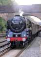 Photograph of OLIVER CROMWELL - 70013 OLIVER CROMWELL at Winchfield on 06/08/14