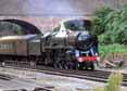 Photograph of OLIVER CROMWELL - 70013 OLIVER CROMWELL at Winchfield on 06/08/14