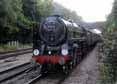 Photograph of OLIVER CROMWELL - 70013 OLIVER CROMWELL at Winchfield on 15/08/12