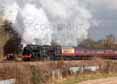 Photograph of Black Five - 44871 Black Five &  45407 THE LANCASHIRE FUSILIER at Worting Junction on 03/12/16