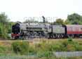 Photograph of OLIVER CROMWELL - 70013 OLIVER CROMWELL at Worting Junction on 21/08/13
